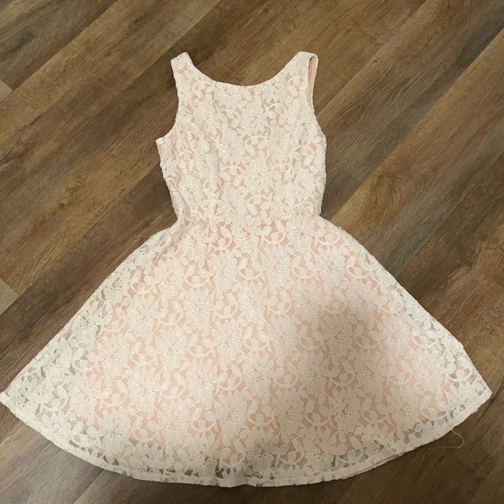 Light blush pink dress